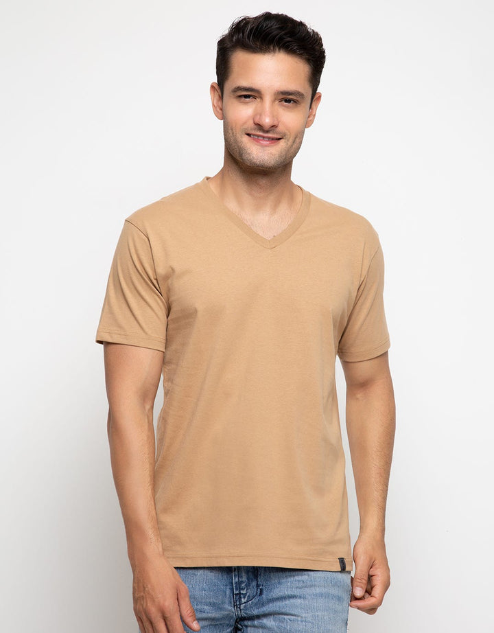 Key Item T-Shirt Details V Neck Jersey