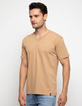 Key Item T-Shirt Details V Neck Jersey