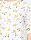TOP KNIT LS FP SML F