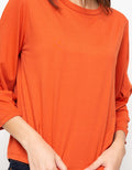 TOP KNIT LS SPX KUPN