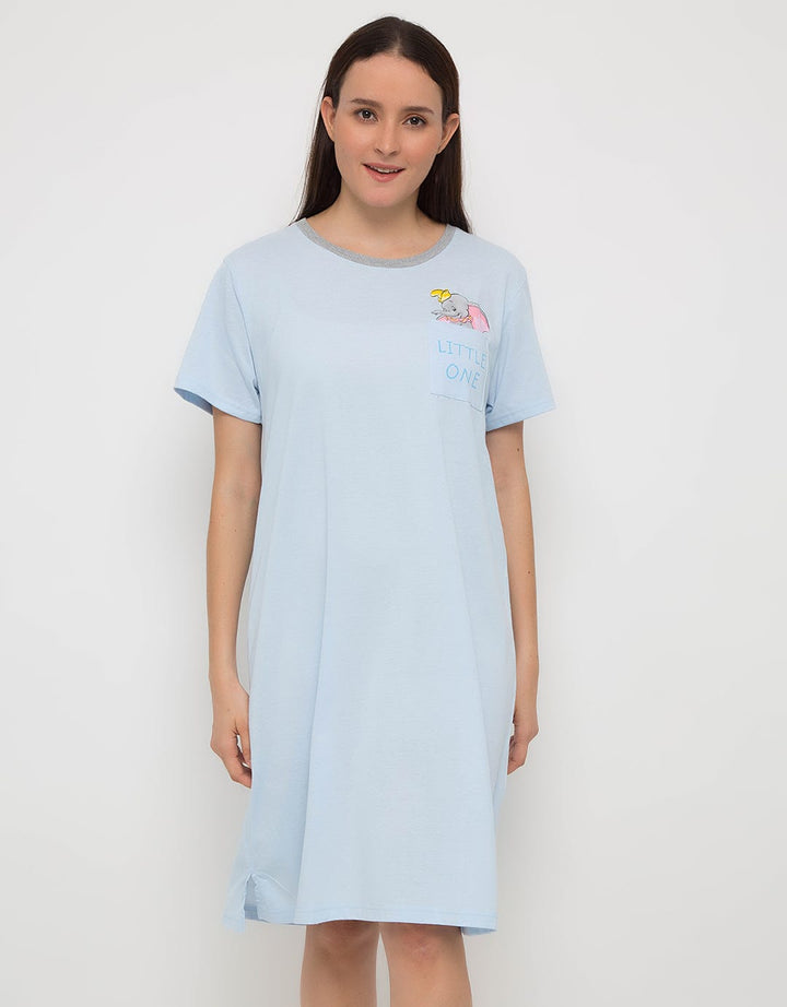 Disney Dumbo Midi Sleepwear Dress Lengan Pendek