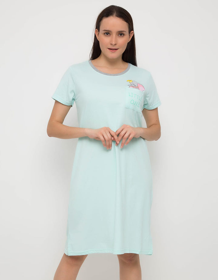 Disney Dumbo Midi Sleepwear Dress Lengan Pendek