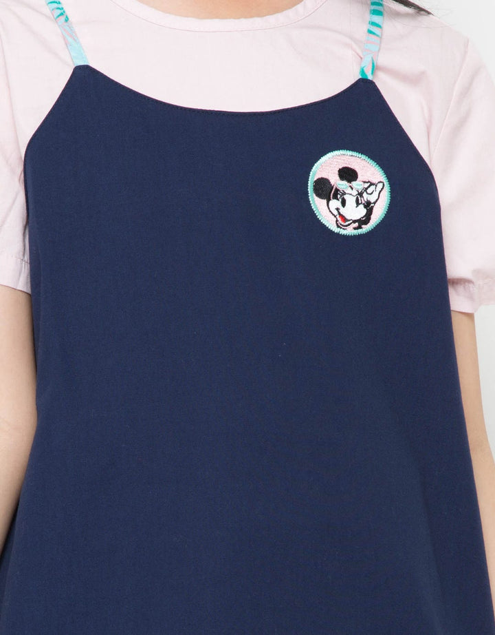 Disney Minnie Tropical Dress Overall Girls