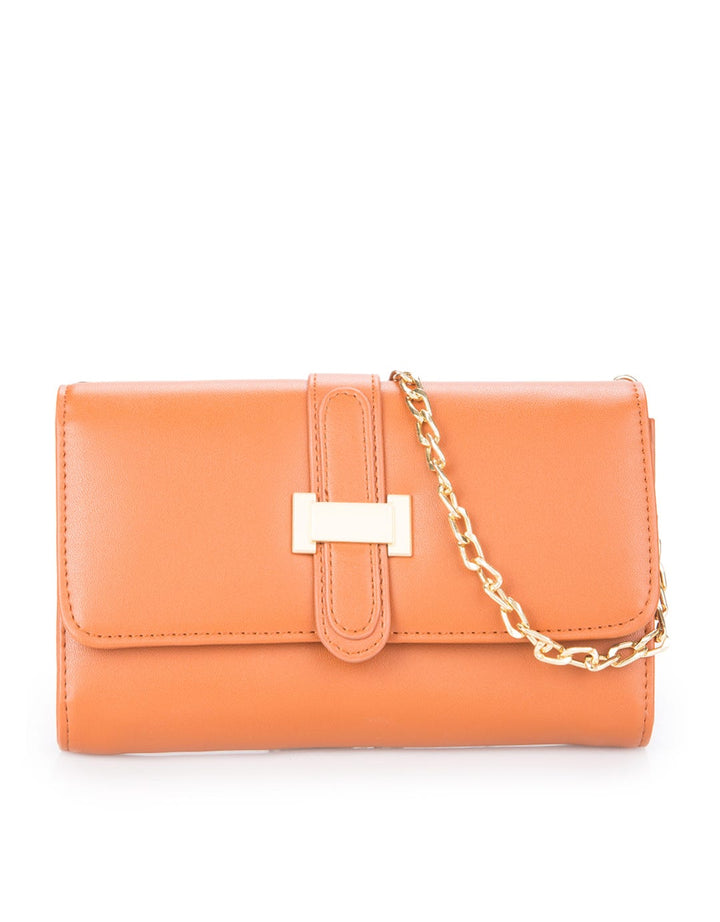 Huer Lessy Flap Clutch Bag