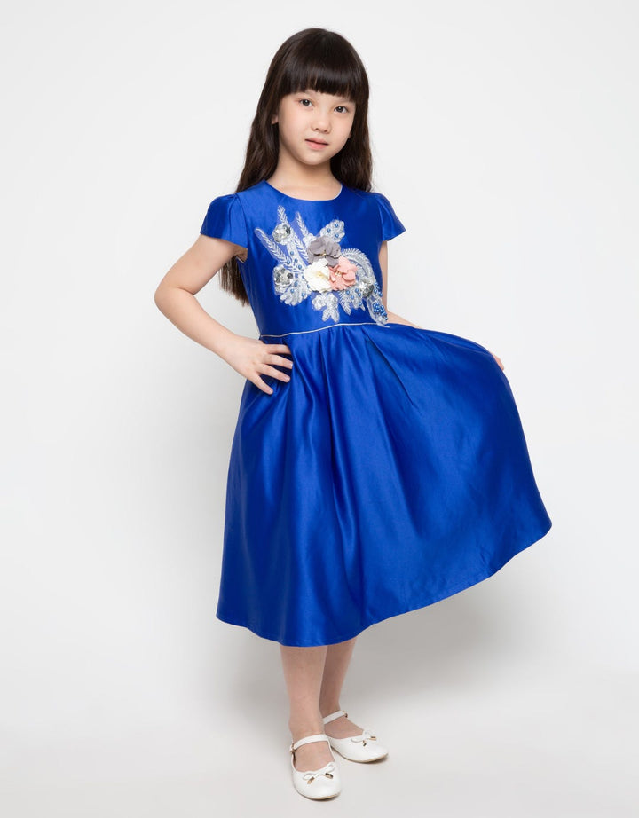 Donita Blue Party Dress