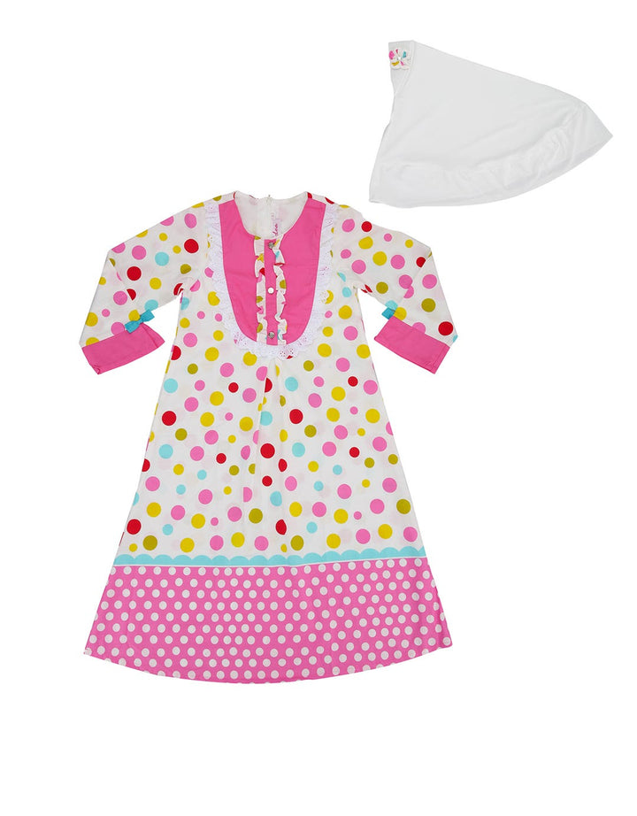 Donita Muslim Polkadot Colorful
