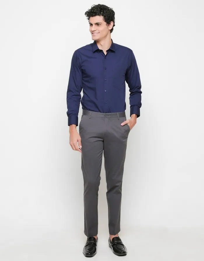 Cardinal Formal Celana Formal Pria