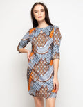Arjuna Weda Modern Batik Sackdress