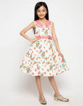 Donita Sleeveless Full Print Motif