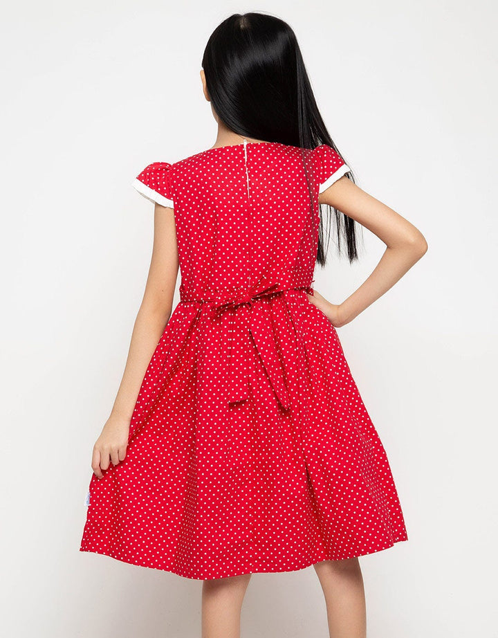 Donita Casual Dress Polkadot