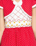 Donita Casual By Dress Print Kotak