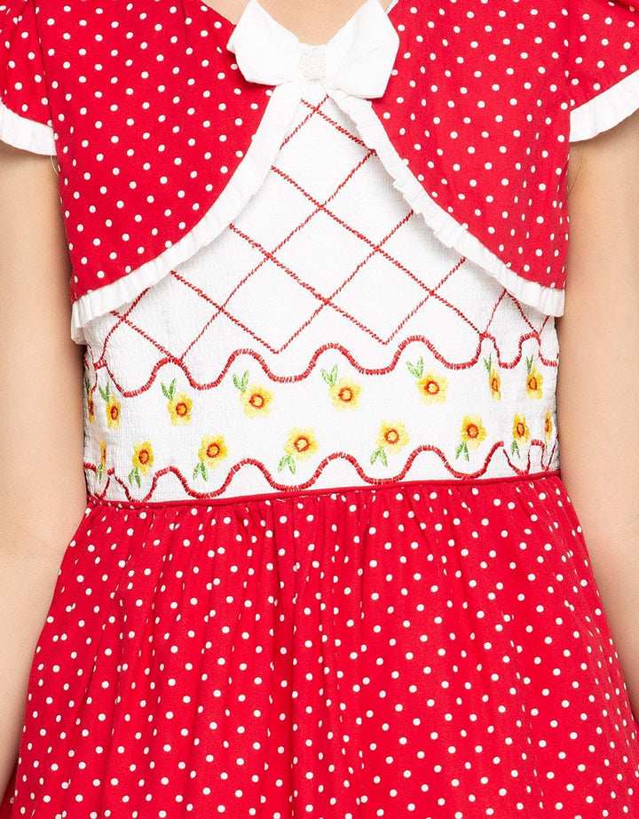 Donita Casual Dress Polkadot