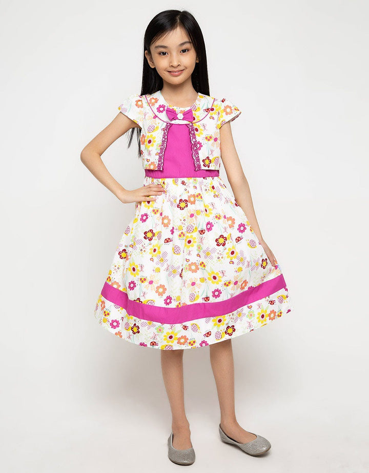 Donita Casual Dress Layer Accent