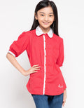 Pingu Dress Lengan Pendek Polos 906341.3