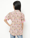 Pingu Club Dress Lengan Pendek Motif Bunga