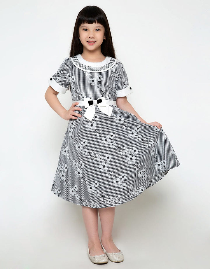 Donita BW Casual Dress Ribbon