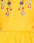 Sweet Miss Bordir Bunga Dress Anak Perempuan