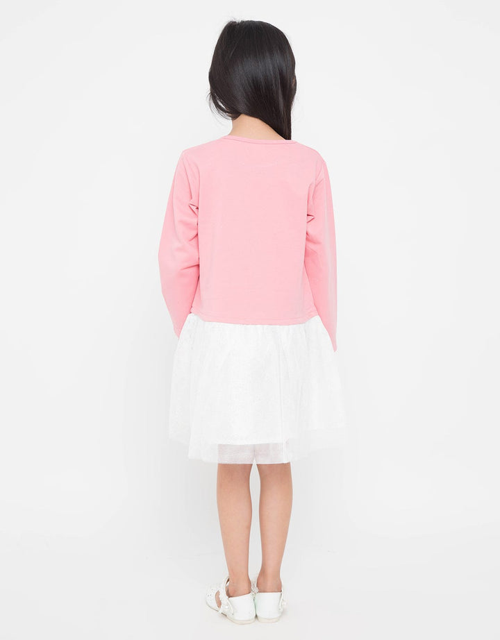 Little M Ss Midi Dress Bawah Tile Rabbit Jmdbs