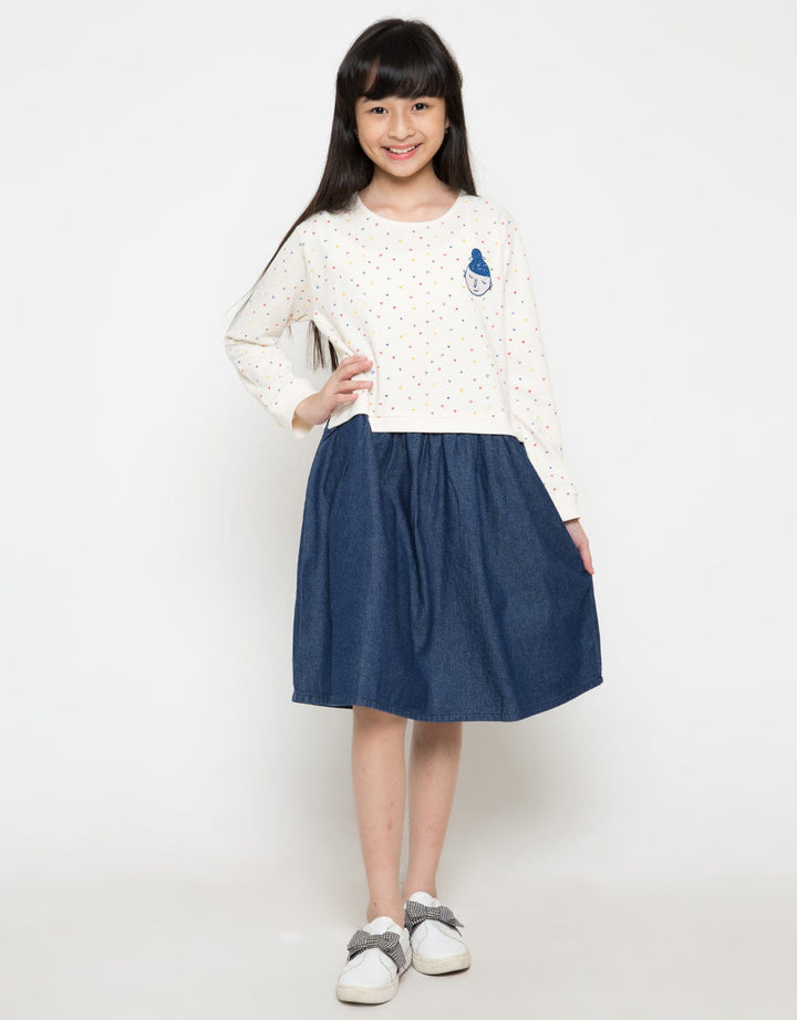 LS DRESS COMBINATION D