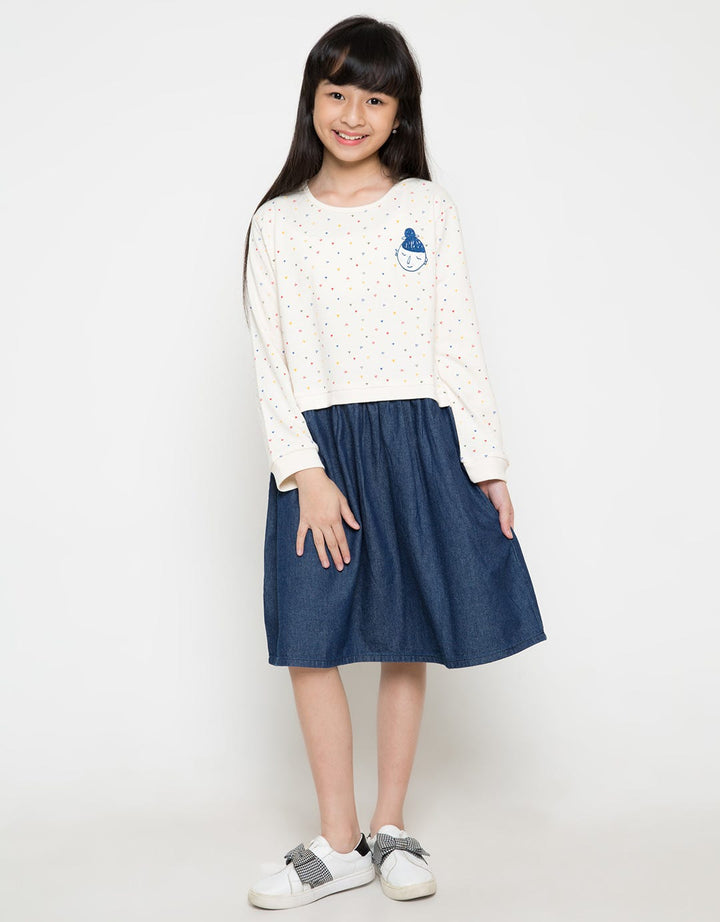 LS DRESS COMBINATION D