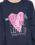 LS DRESS COMB HEART