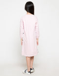 DRESS LS KNIT PRT CA