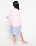 LS DRESS COMB WOVEN