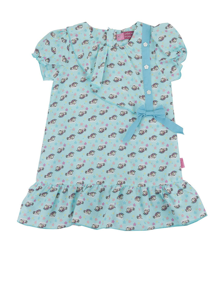 Pingu Club Dress Lengan Pendek Unicorn