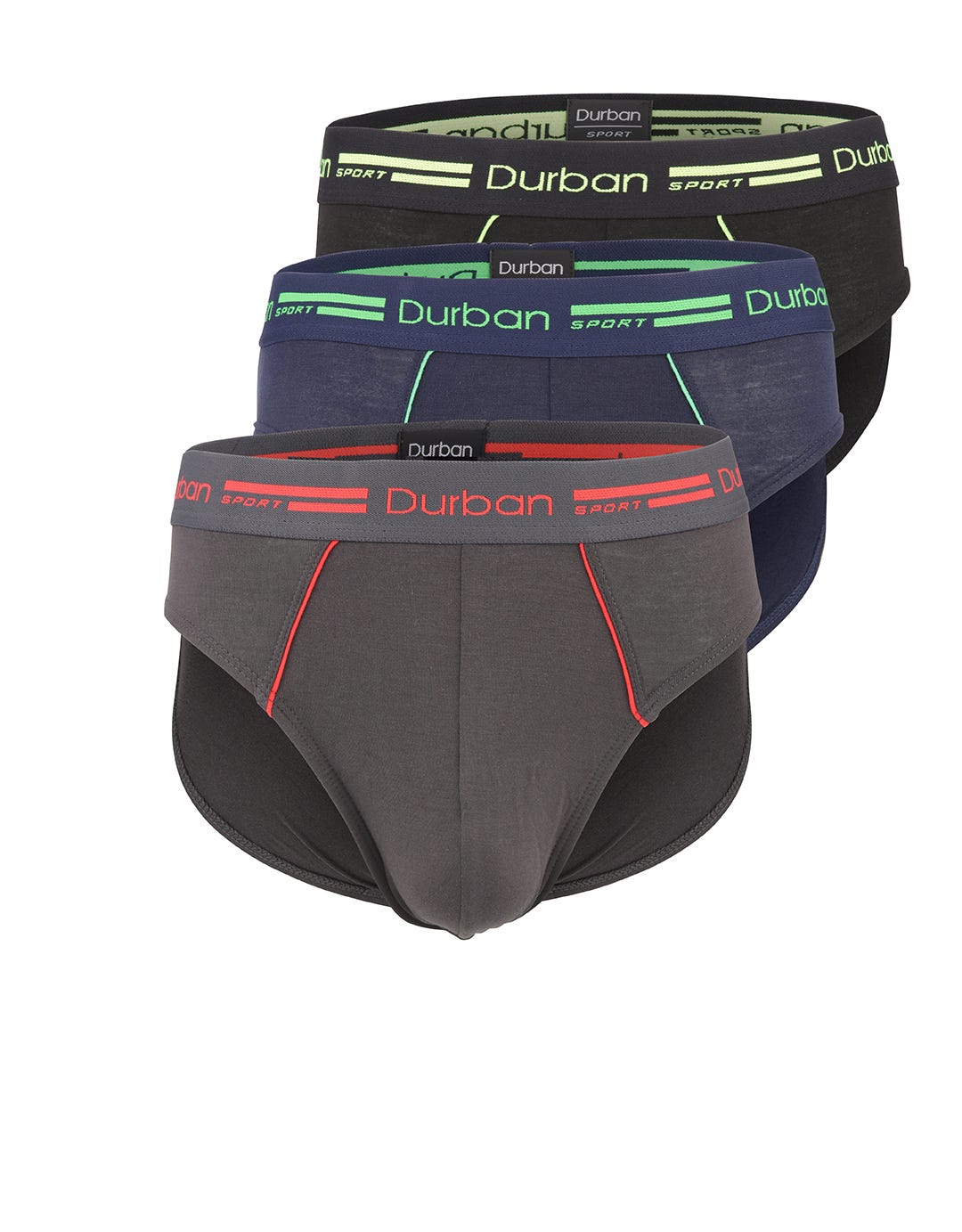 Durban Basic Sport Brief 3 In 1 Underwear