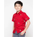 Arjuna Weda Hem Batik Anak Barong Merak