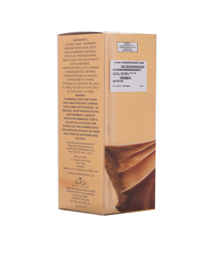 Paris Hilton Gold Rush Edp - 100 mL
