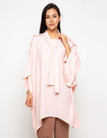 Edition High Neck Blouse Oversized Eb148