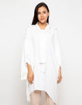 Edition High Neck Blouse Oversized Eb148