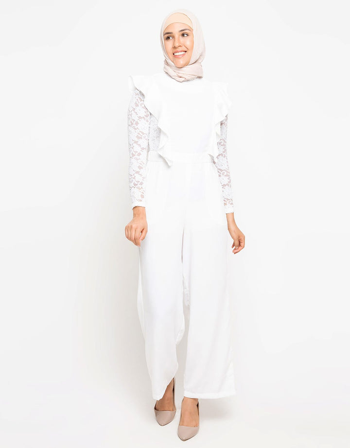 Edition Islamic Lace Jumpsuit Ed91