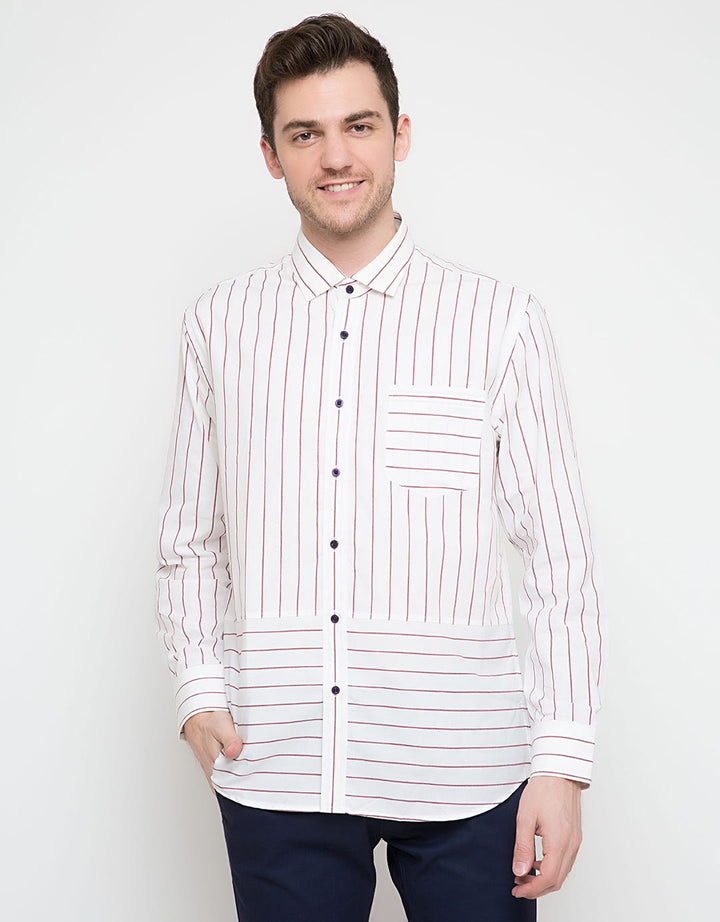 Edition Stripes Print Shirt