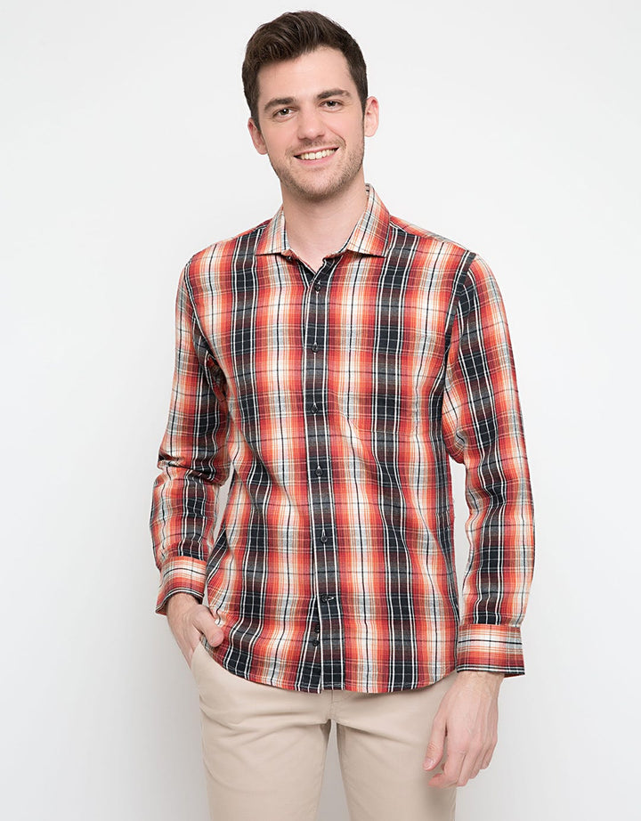Edition Kemeja Print Plaid