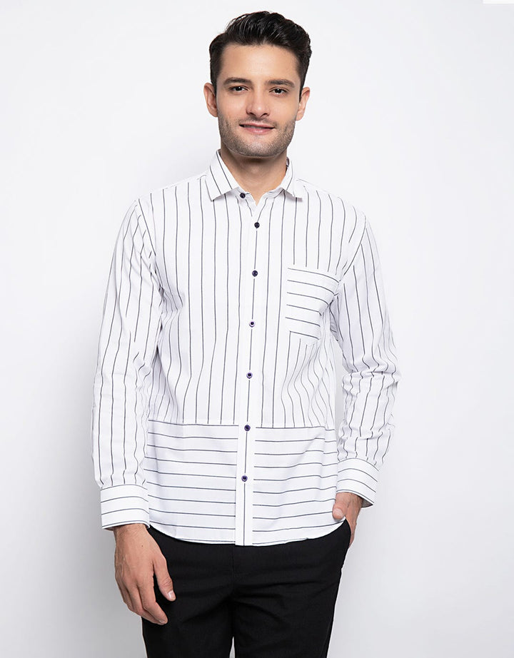 Edition Stripes Print Shirt