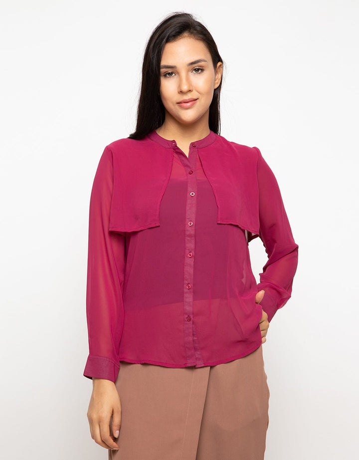 Edition Lapel Blouse Eb10