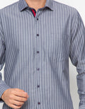 Edition Long Sleeve Woven Stripe Oxford Shirt