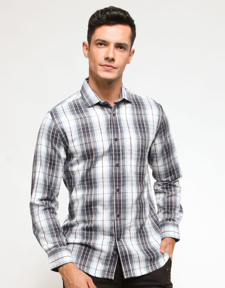 Edition Men's Kemeja Pria Slimfit Flannel
