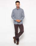Edition Men's Shirt Gingham Slimfit Shirt