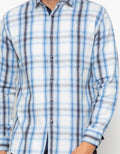 Edition Men Long Sleeve Flannel Shirt Kemeja Pria