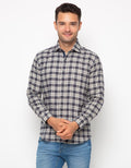 Edition Men Kemeja Pria Long Sleeve Flannel Shirt