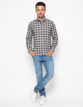 Edition Men Kemeja Pria Long Sleeve Flannel Shirt