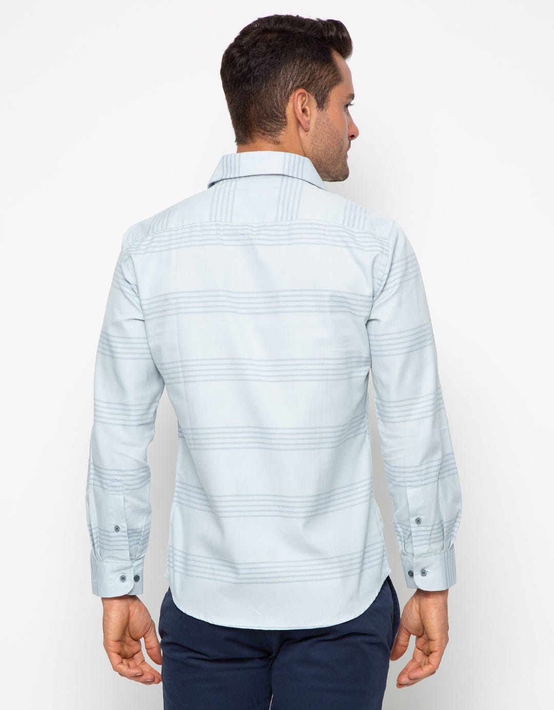 Edition Men  Long Sleeve Woven Shirt Kemeja Pria