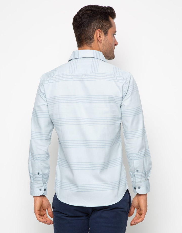 Edition Men  Long Sleeve Woven Shirt Kemeja Pria