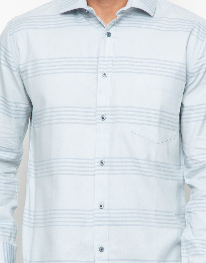 Edition Men  Long Sleeve Woven Shirt Kemeja Pria