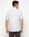 Edition Men Leafy Short Sleeve Woven Shirt Kemeja Pendek Pria