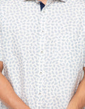 Edition Men Leafy Short Sleeve Woven Shirt Kemeja Pendek Pria