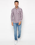 Edition Mens Waffle Check Flannel